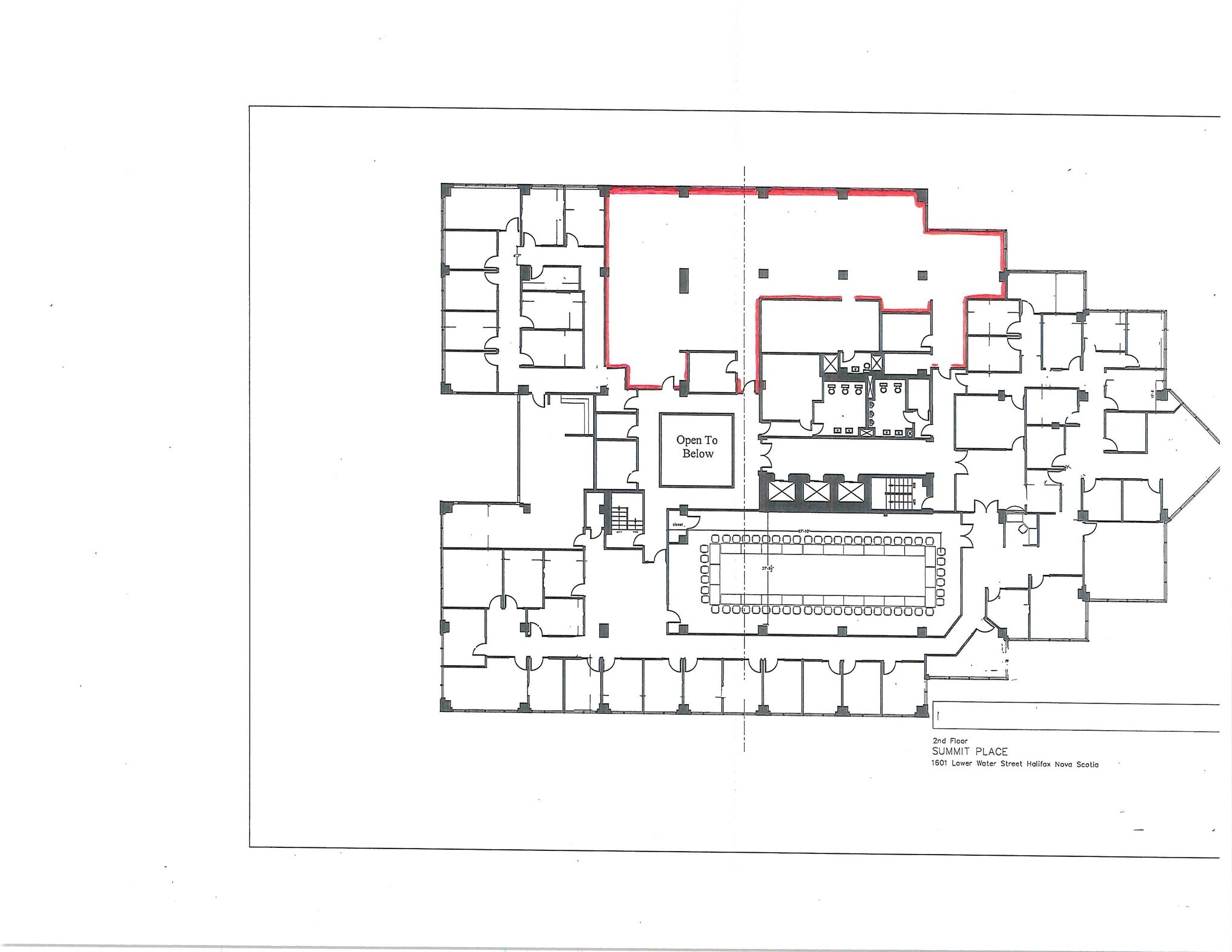 1601 Lower Water St, Halifax, NS à louer Plan d’étage- Image 1 de 1