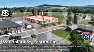 Plus de détails pour 1350 Balata St, Easton, PA - Industriel à vendre