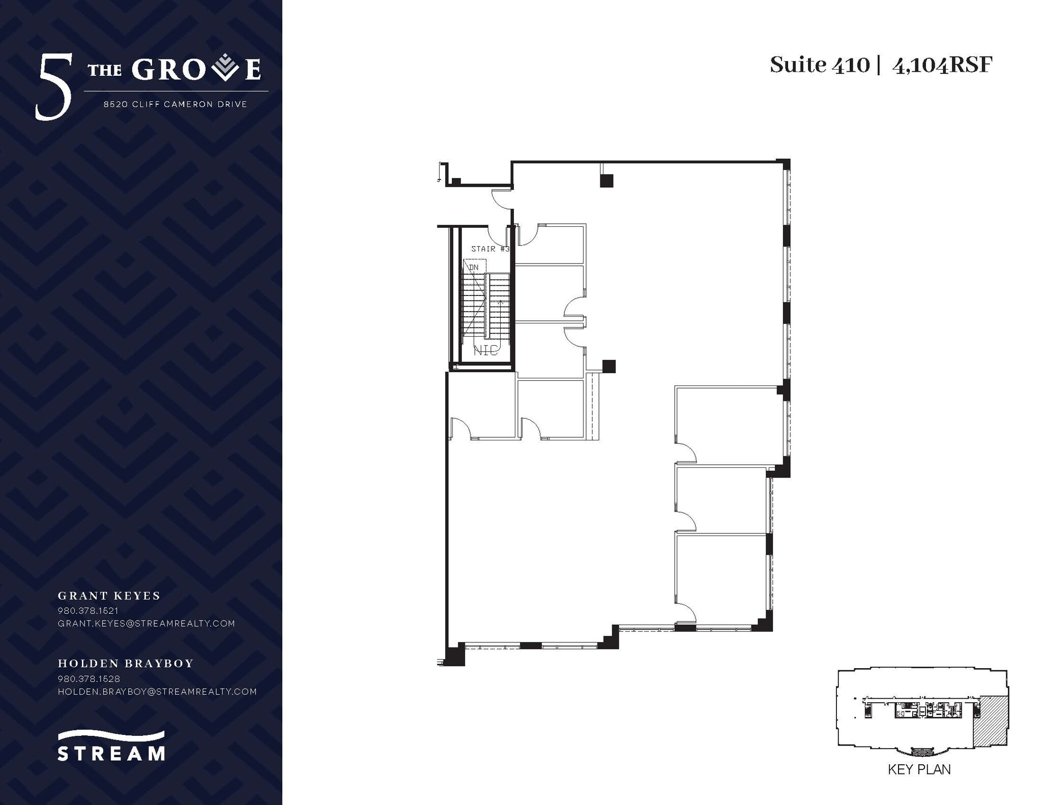 8520 Cliff Cameron Dr, Charlotte, NC for lease Floor Plan- Image 1 of 2