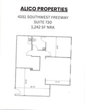 4151 Southwest Fwy, Houston, TX à louer Plan d’étage- Image 1 de 1