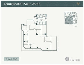 3280 Peachtree Rd, Atlanta, GA à louer Plan d’étage- Image 1 de 1