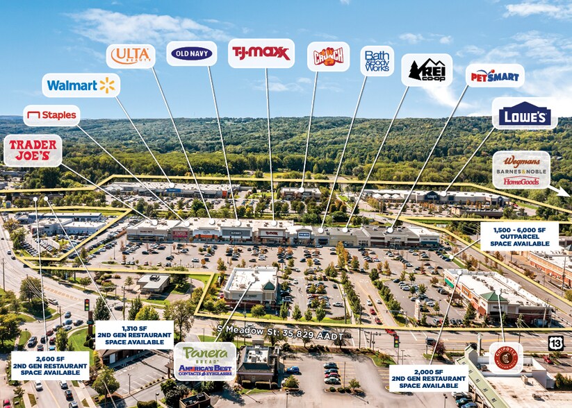 742 S Meadow St, Ithaca, NY à louer - Aérien - Image 2 de 13