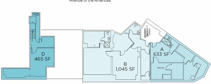 333-339 Avenue of the Americas, New York, NY for lease Floor Plan- Image 2 of 2