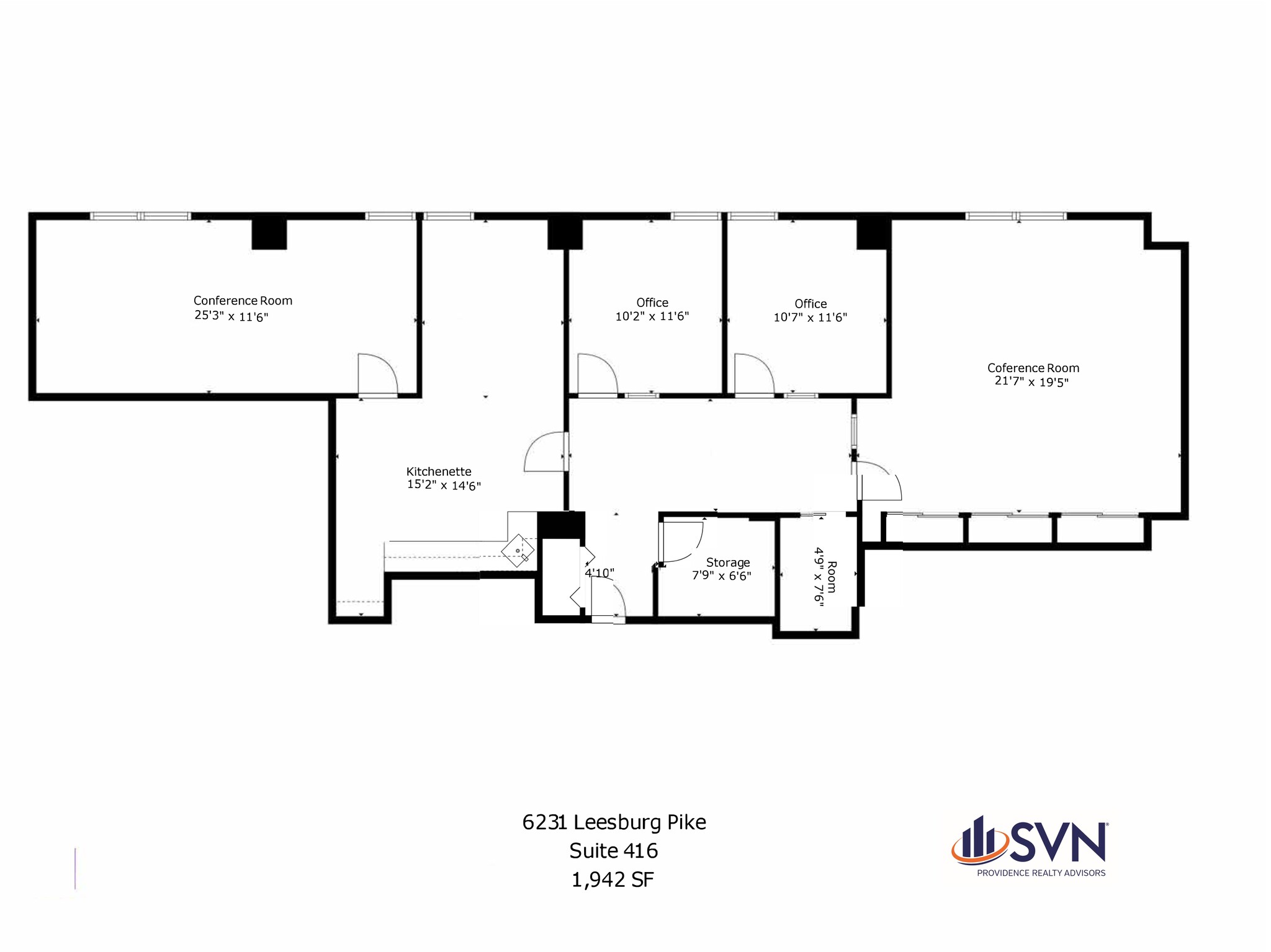 6231 Leesburg Pike, Falls Church, VA à louer Plan de site- Image 1 de 1