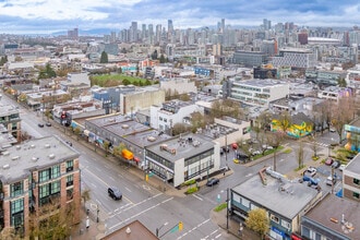 1-9 W Broadway, Vancouver, BC - Aerial  map view