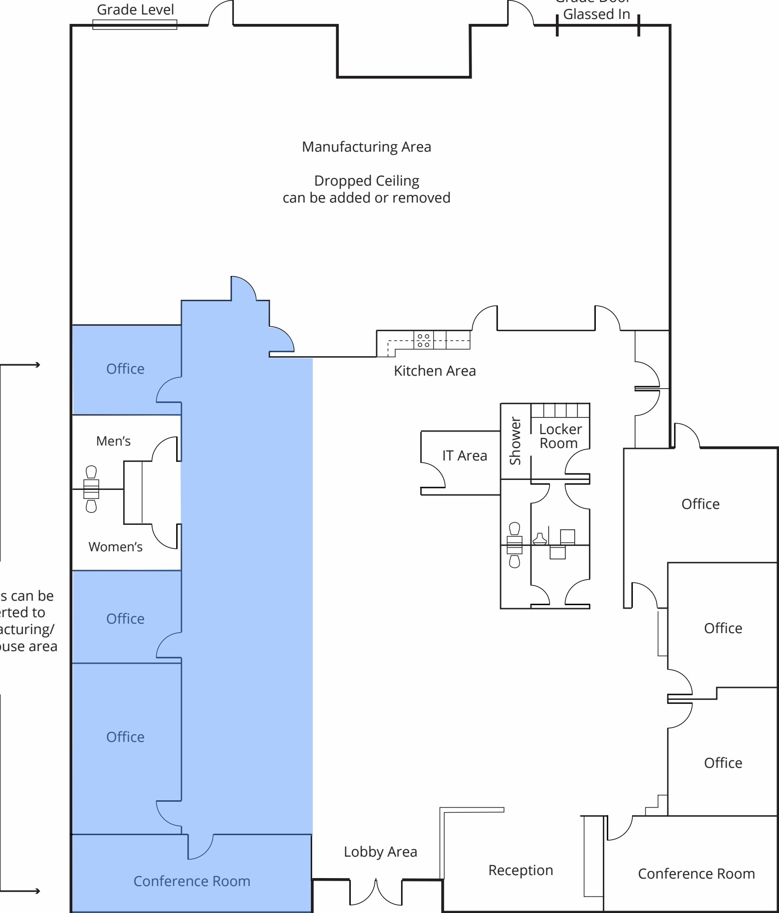 5165-5177 Brandin Ct, Fremont, CA à louer Plan d’étage- Image 1 de 5