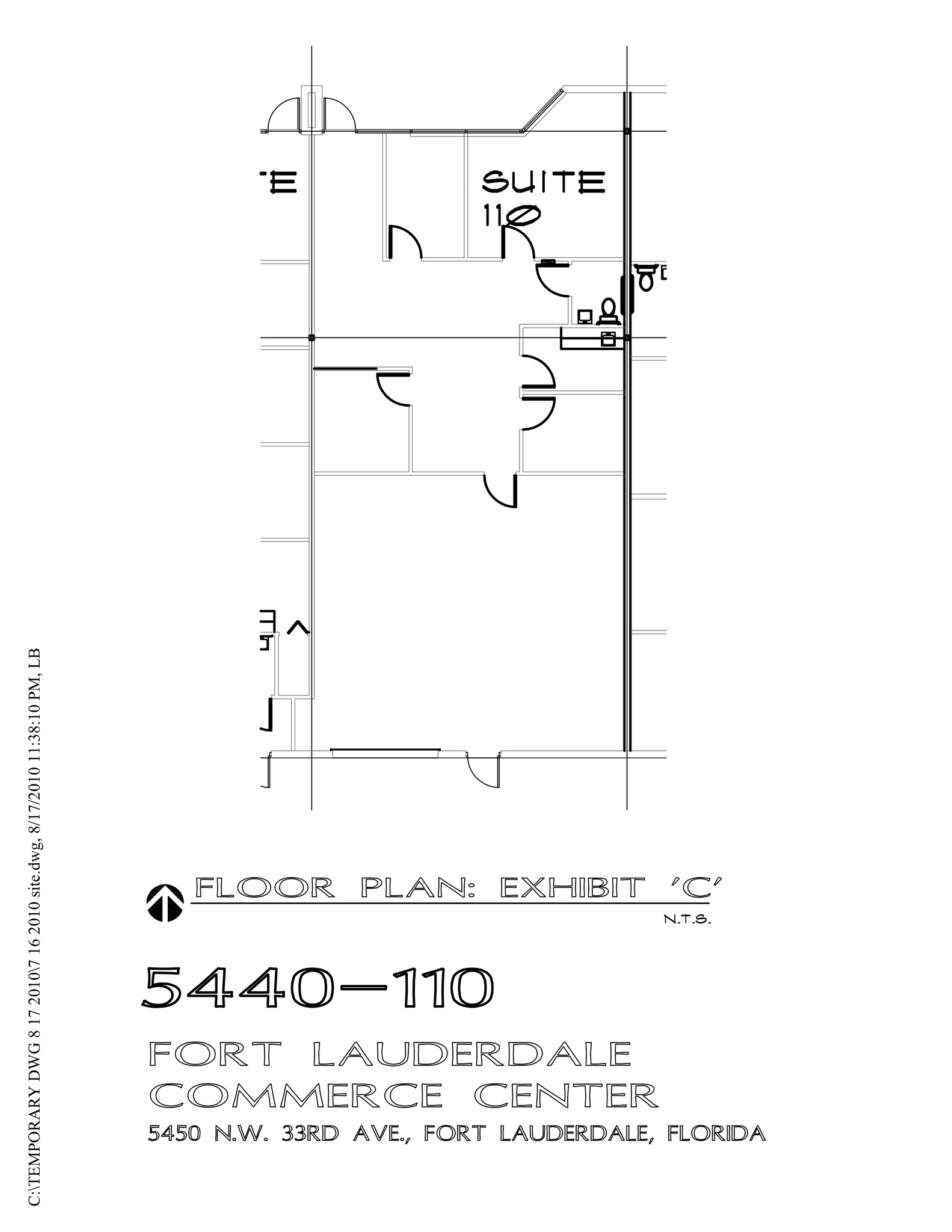 5440 NW 33rd Ave, Fort Lauderdale, FL à louer Plan de site- Image 1 de 1