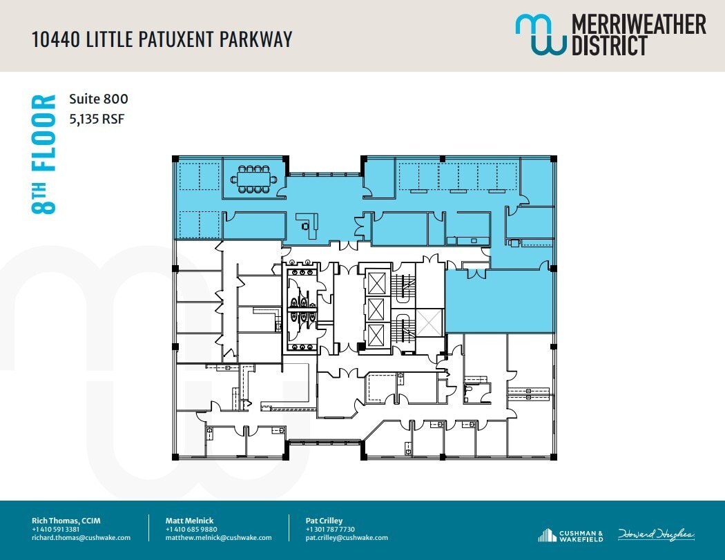 10480 Little Patuxent Pky, Columbia, MD à louer Plan d’étage- Image 1 de 1