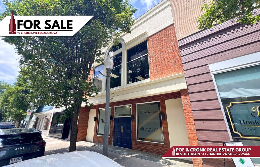 19 Church Ave SW, Roanoke, VA à vendre - Photo du bâtiment - Image 1 de 24