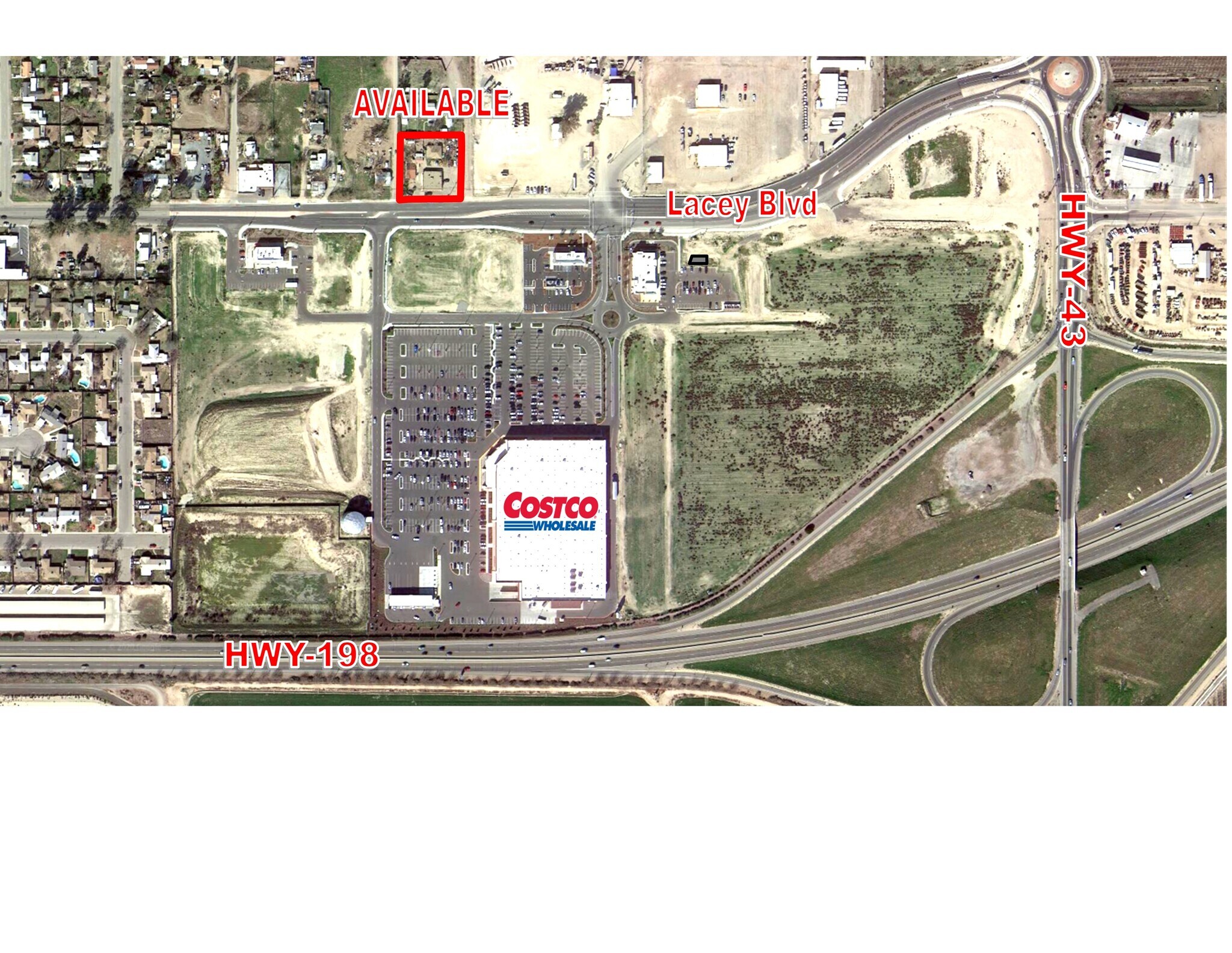 8348 E Lacey Blvd, Hanford, CA à louer Photo du bâtiment- Image 1 de 5