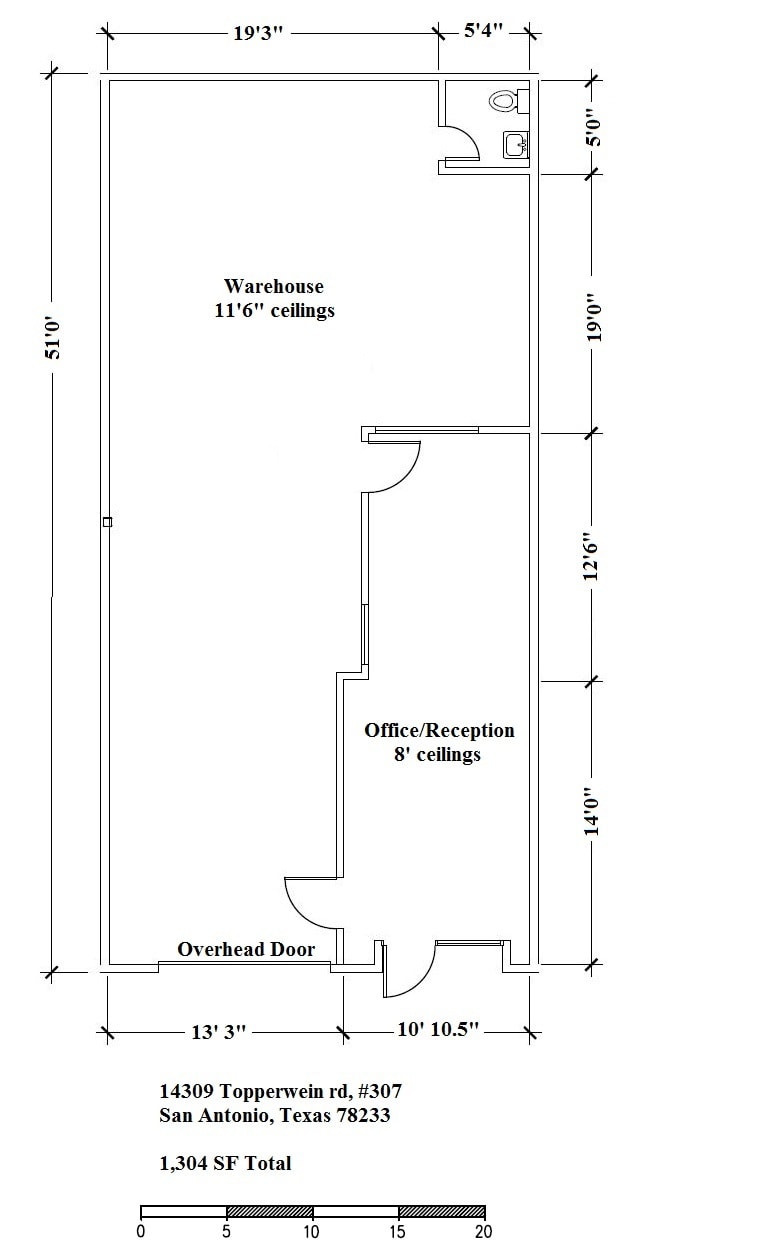 14309 Toepperwein Rd, San Antonio, TX for lease Floor Plan- Image 1 of 1