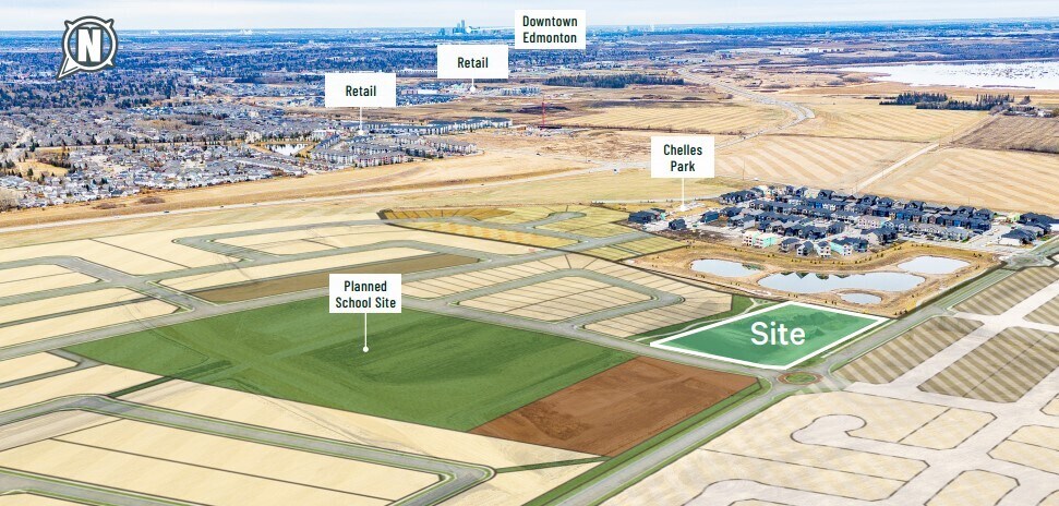 Chérot Blvd, St. Albert, AB à vendre - Aérien - Image 1 de 2