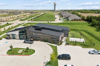 NWC FM-407 & Timberbrook Parkway, Justin, TX - Aerial map view