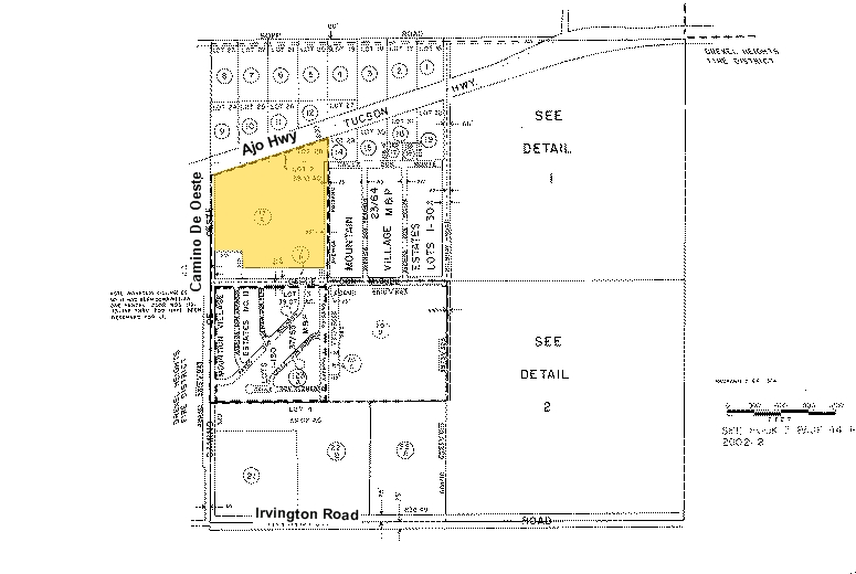 4545 W Ajo Hwy, Tucson, AZ à vendre - Plan cadastral - Image 2 de 3