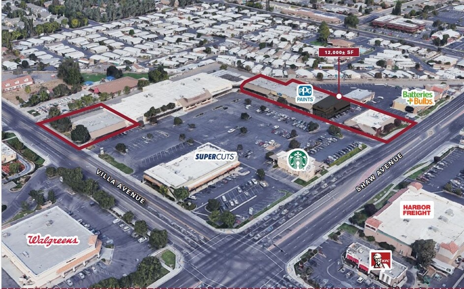 147-159 W Shaw Ave, Clovis, CA for lease - Building Photo - Image 1 of 1