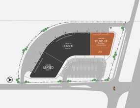 890 Supreme Dr, Bensenville, IL à louer Plan de site- Image 2 de 7