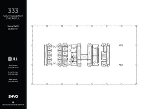 333 S Wabash Ave, Chicago, IL for lease Floor Plan- Image 1 of 1
