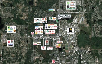 12250 Corporate Blvd, Orlando, FL - AERIAL  map view