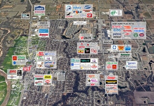 727 N Baltimore Ave, Derby, KS - Aerial map view