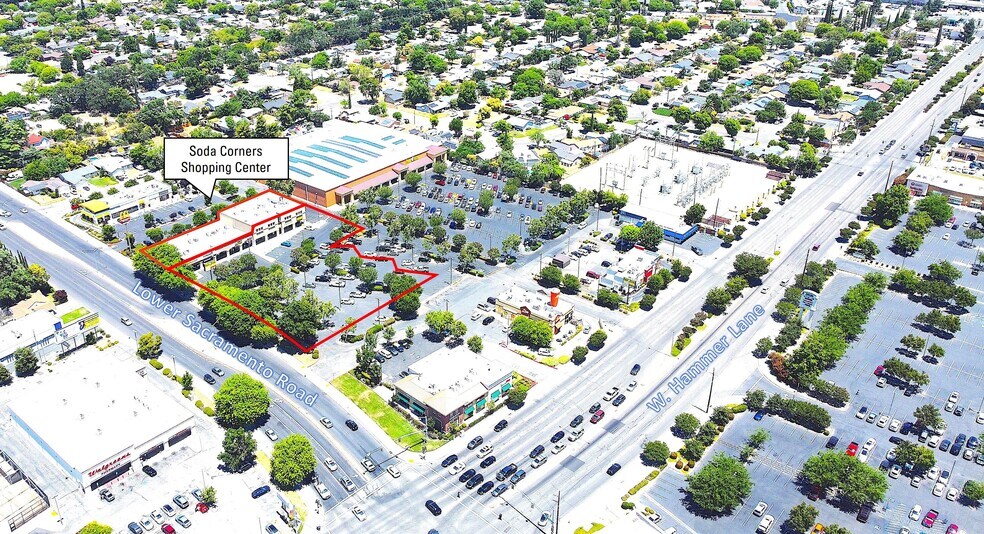 8014 Lower Sacramento Rd, Stockton, CA à louer - Aérien - Image 2 de 16