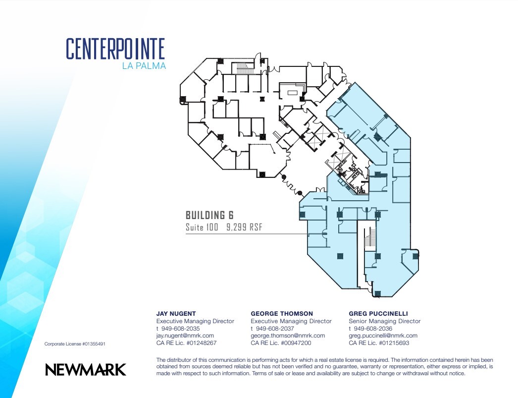 1 Centerpointe Dr, La Palma, CA for lease Floor Plan- Image 1 of 3