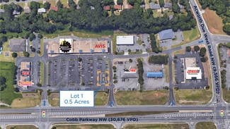 Plus de détails pour N Cobb Pky, Kennesaw, GA - Commerce de détail à louer