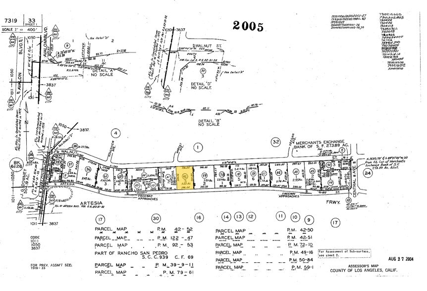 965 E Artesia Blvd, Carson, CA à louer - Plan cadastral - Image 3 de 3