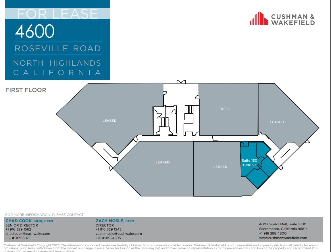 4600 Roseville Rd, North Highlands, CA for lease Floor Plan- Image 1 of 1