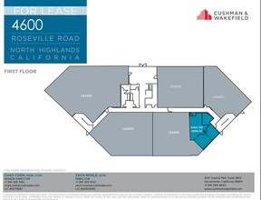 4600 Roseville Rd, North Highlands, CA for lease Floor Plan- Image 1 of 1