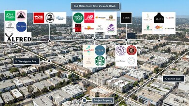 11921 Goshen Ave, Los Angeles, CA - AERIAL  map view - Image1