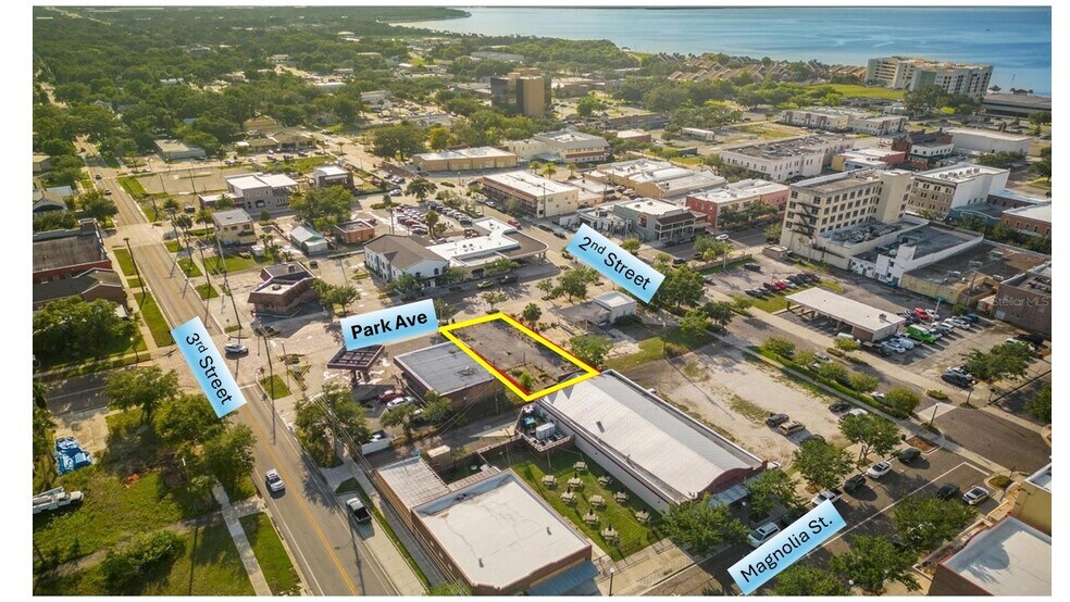 209 S Park Ave, Sanford, FL à vendre - Aérien - Image 3 de 4