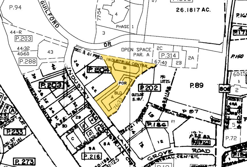 5711 Industry Ln, Frederick, MD à louer - Plan cadastral - Image 2 de 4