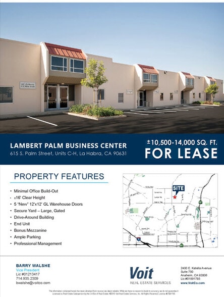 651 S Palm St, La Habra, CA for lease - Building Photo - Image 1 of 8