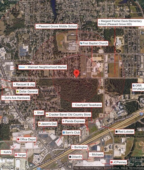 3501 Richwood Dr, Texarkana, TX à vendre - Photo du bâtiment - Image 2 de 3