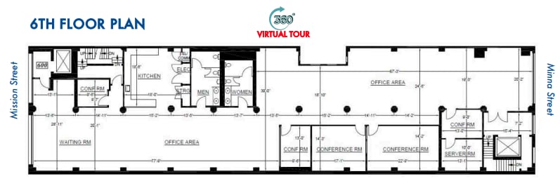 611-615 Mission St, San Francisco, CA for lease Floor Plan- Image 1 of 1