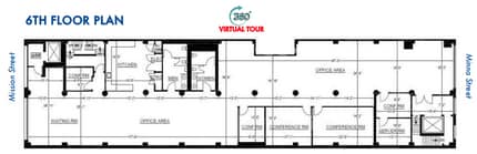 611-615 Mission St, San Francisco, CA for lease Floor Plan- Image 1 of 1