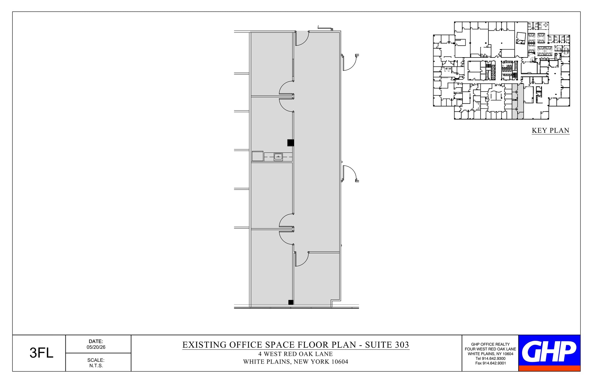 4 W Red Oak Ln, White Plains, NY à louer Plan de site- Image 1 de 1