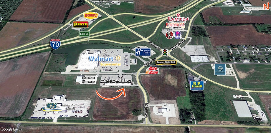 343 Mattes Ave, Vandalia, IL for lease - Building Photo - Image 2 of 3