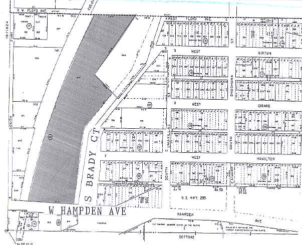 2331 W Hampden Ave, Englewood, CO à louer - Plan cadastral - Image 2 de 7