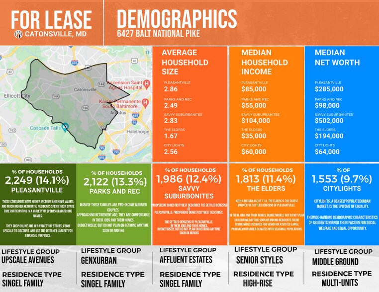 6427 Baltimore National Pike, Catonsville, MD à louer - Photo du bâtiment - Image 3 de 3