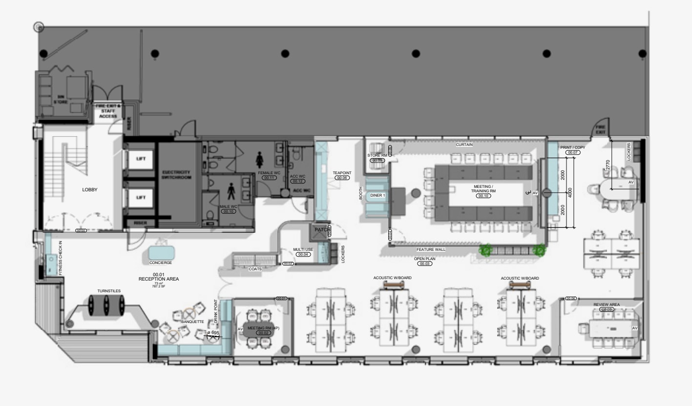 1 Bell St, Maidenhead for lease Floor Plan- Image 1 of 11