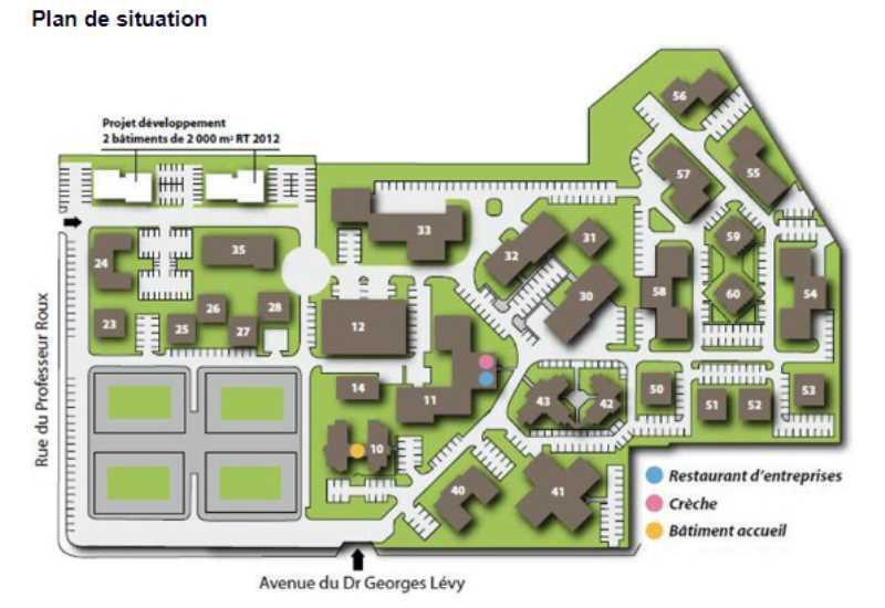 33 Avenue Du Docteur Georges Lévy, Vénissieux for lease - Site Plan - Image 3 of 4
