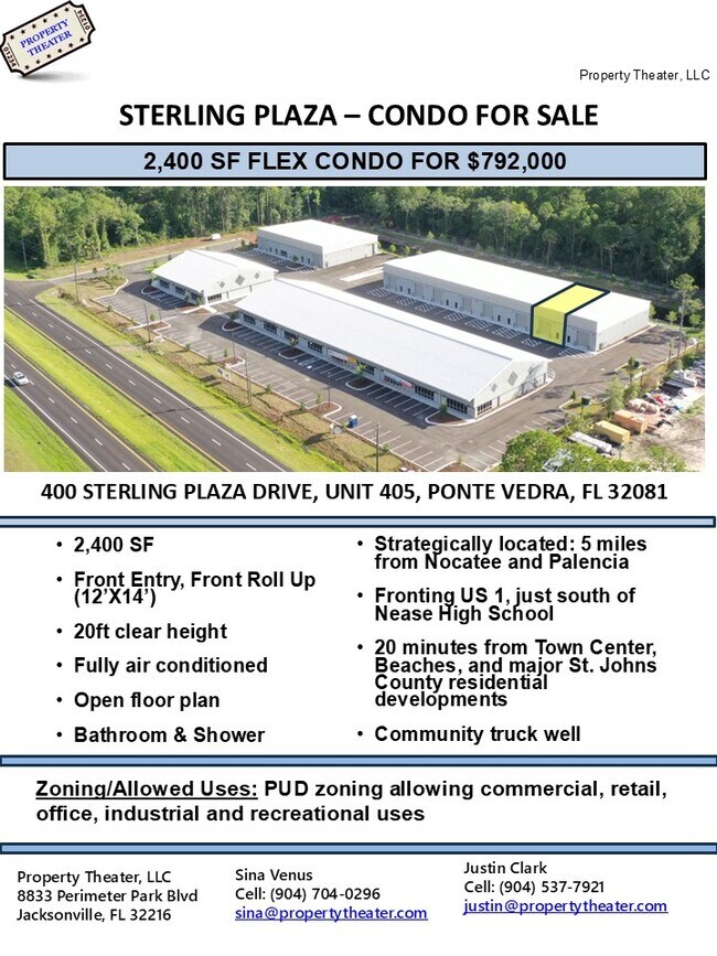 More details for 400 Sterling Plaza Dr, Ponte Vedra, FL - Industrial for Sale
