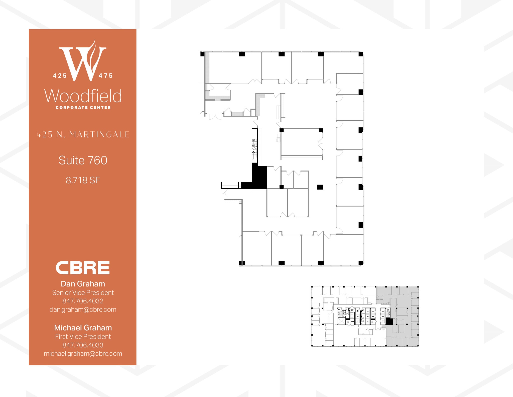 425 N Martingale Rd, Schaumburg, IL for lease Floor Plan- Image 1 of 1