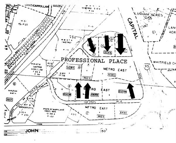 8100 Professional Pl, Landover, MD à louer - Plan cadastral - Image 3 de 4