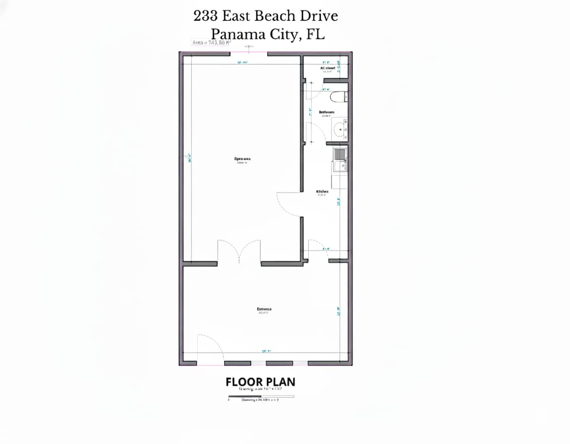 231-235 Beach Dr, Panama City, FL à louer Photo intérieure- Image 1 de 1