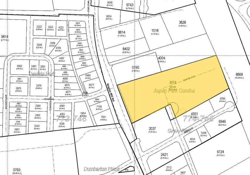 6013-6015 Staples Mill Rd, Richmond, VA à vendre - Plan cadastral - Image 2 de 5