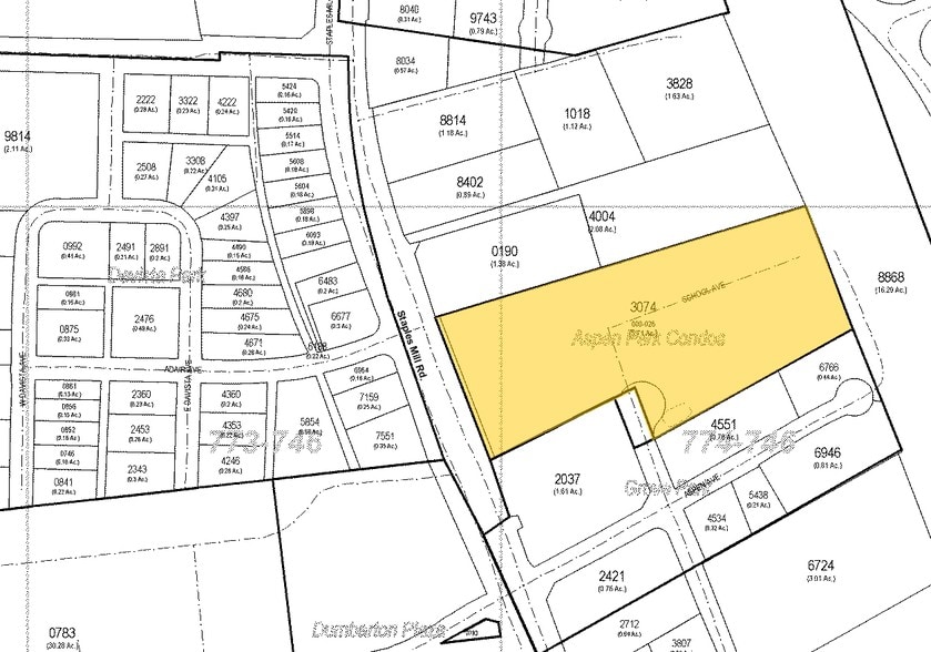 6013-6015 Staples Mill Rd, Richmond, VA for sale - Plat Map - Image 2 of 5