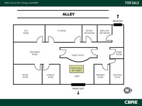 3006 S Rural Rd, Tempe, AZ for sale Floor Plan- Image 1 of 8