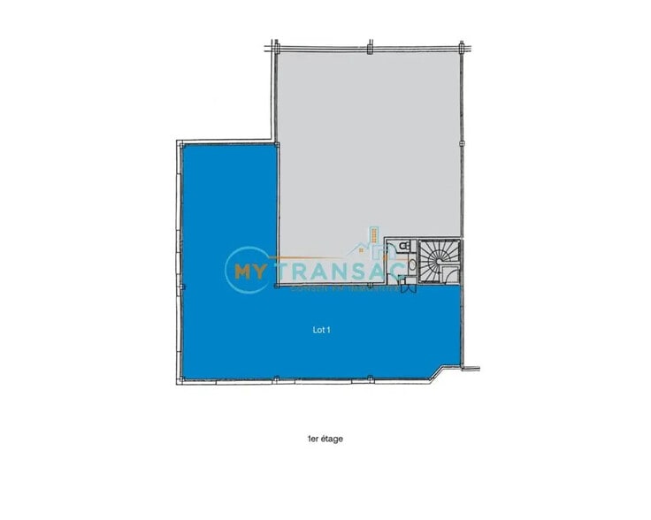 Flex dans Champs-sur-Marne à louer - Plan d’étage - Image 2 de 8